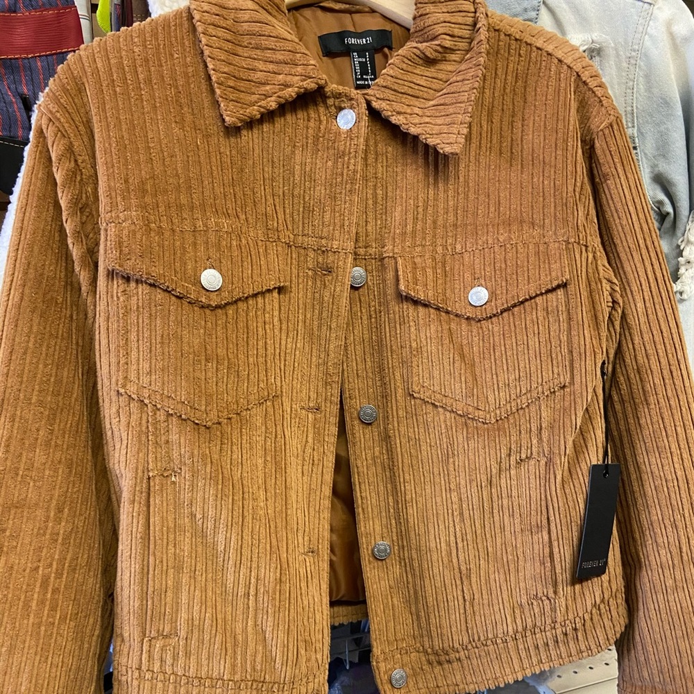 Corduroy brown jacket